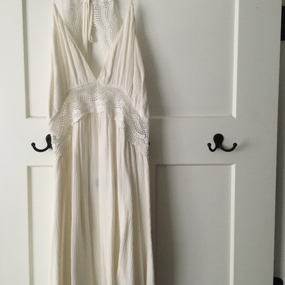 Fun summer dress with lace details from Lulus.